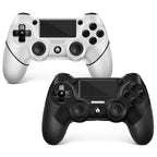 AceGamer 2 Pack for PS4 Controller. Wireless Controller for PS4/Pro/Slim/PC. with Non-Slip Grip of Both Sides and USB-C Cable! (Black and White)
