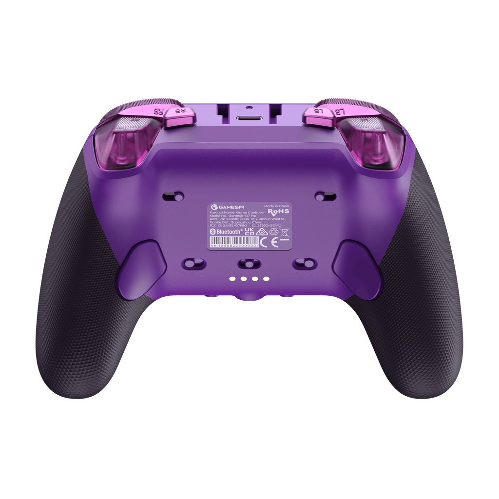 GameSir G7 Pro Tri-Mode XBOX  Wired. PC & Mobile Wireless Controller – Plum Purple